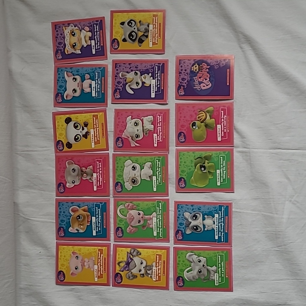 Vintage Littlest Pet Shop Trading Cards Volume 1 and 3 (2007 and 2008) - Picture 10 of 10